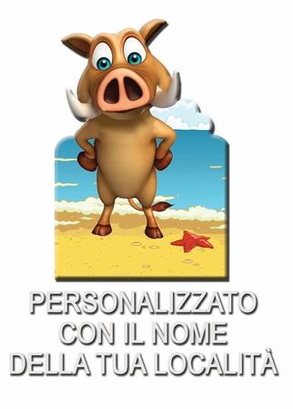 Lekalamitiche Cinghiale Mare Personalizzato