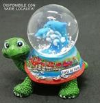Lekalamitiche Snow Globe Tartaruga